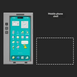 Retro phone case 3D printing Retro Win95 theme CRT monitor cool fun original for iPhone WinPhone Gifts