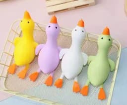 Roasted Duck Maltose Stress Relief Toy blind box Cute Colorful Bun Toy Slow Rising Fidget Toy for Adults Anti-Anxiety Gifts
