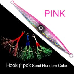 OBSESSION J15 40g-500g Sea-bream Slow Sinking Jigging Lure Seabass Fishing Saltwater Bait Carp Trout Fishing Jigbait Assist Hook