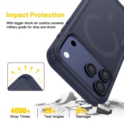 Armor Shockproof Magnetic Phone Case For iPhone 17 Pro Max Air 16 15 14 Plus 13 For Magsafe Hybrid Rugged Protectice Cover