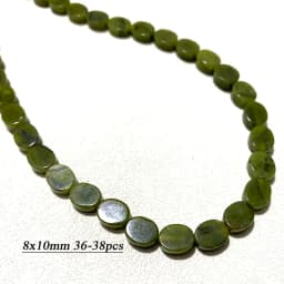 Wholesale 100% Natural Green Jade Cylinder Square Irregular Faceted Round Stone Beads for Jewelry Making Diy Bracelet Charms