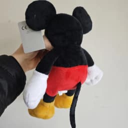 35cm Red Mickey Mouse And Red Minnie Mouse Plush Toys Stuffed Soft Doll For Birthday Gifts