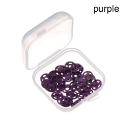 10/24PCS Tiny Metal Buckle Invisible Snap Mini Buttons Buckles for DIY Doll Clothes for 1/6 Doll Clothing Sewing Accessories