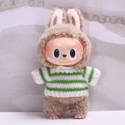 17cm Mini Plush Doll'S Clothes Outfit Accessories For Korea Kpop Exo Labubu Idol V1 V2 sweater winter change Clothing Gift