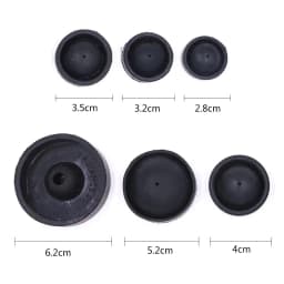 PHYHOO Mini DIY Frame Inverted Mold Metal Cup Plaster Mold Casting Steel Bell Wax & Finished Plaster Production Jewelry Making
