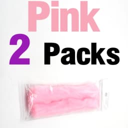 MNFT 2Packs Egg Yarn Fiber Baitfish Lure Trout Slamon Glow Bug Fly Tying Material Pink Yellow Green White Black Red Orange Color