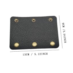 Soft Leather Suitcase Grip Protective Luggage Bag Handle Wrap Anti-stroke Stroller Shoulder Strap Pad Grip Cover Bag Accessorise