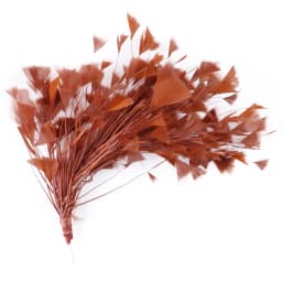 10-12inch Multicolor Turkey Goose Feather Flower Triangle Tipped Coque Free Bendable Feather Plumas Crafts DIY Lady Headdress