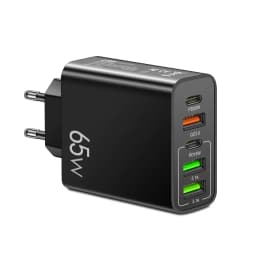 Total 65W Fast Charger PD 20W 5 Ports USB Charger QC 3.0 Phone Adapter For Samsung Xiaomi Huawei Wall Charge Adapter For Phone