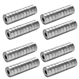 20-100pcs Ball Bearings 608ZZ ABEC-7 Deep Groove Miniature Bearings For Skateboard Scooter High Carbon Steel Single Row Bearings