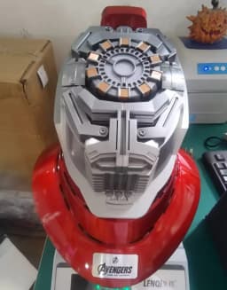 New War Machine Iron Man Helmet Mk5 Mk50 M17 Helmet Mask 1:1 Openable Voice Control Adult Cosplay Collection Ornament Gift