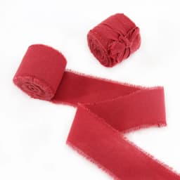 Pure Cotton Hand Torn Raw Edge Ribbon DIY Gift Box Packaging Greeting Card Decoration Bride Hand Stick Flower Flower Tie Ribbon