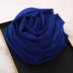 2025 Muslim Hijab Scarf With Zipper Plain Bubble Chiffon Ready to Wear Veiled Hijab Wrap Solid Shawls Headscarf Turban Ramadan
