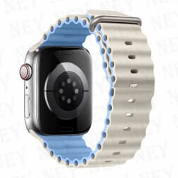 Ocean Band for Apple Watch Ultra 2 49mm 44mm 45mm 42mm 38/40/41mm silicone bracelet correa iwatch series 9 8 7 se 6 5 4 3 strap