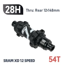 ARC-54T Ratchet Boost Hub, 28 Holes Disc Brake, Aluminum Alloy MTB Cube, 15x110, 12x148, Cycling Bike Hub 8, 9, 10, 11, 12V