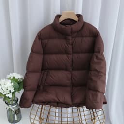 Schinteon Women Ultralight 90% White Duck Down Jacket Stand Collar Coat Casual Loose Winter Outwear High Quality 8 Colors
