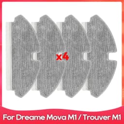 Fit For ( Dreame Mova M1 / Trouver M1 / Okami R110 / ROPO Laser Slim / Kewbily DL30 Pro ) Side Brush Filter Mop Accessories Part