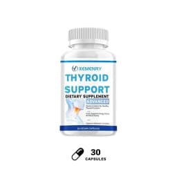 Thyroid Support Capsules - for Thyroid Health, Metabolism, Energy and Focus, Relieve Fatigue