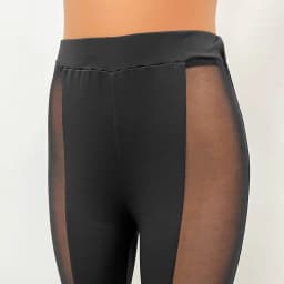 Large Size Women Leggings Mesh Patchwork High Waist Hip Lifter Sexy Leggings Women Stretchy Seamless Bottoming Yoga Pants