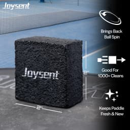 Joysent Pickleball Paddle Eraser Carbon Fiber Pickle Ball Racket Cleaner Rubber Eraser To Remove Ball Residue Dirt And Scratches