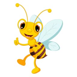 S50412# Various Sizes/Colors Personality PVC Decal A Bee Flying Waterproof Car Sticker on Motorcycle Laptop Decorative