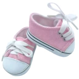 For 40 Cm Bebe Doll Shoes Sneackers Fits for 18 Inch Girl Doll Sport Shoes Baby New Born Doll Accessories