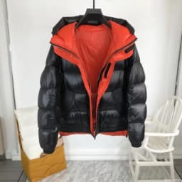 New Winter Mens Thicken Warm Medium Long Hooded Down Coat Stand Collar Zipper Fashion Casual Jacket Male High Street Overcoat