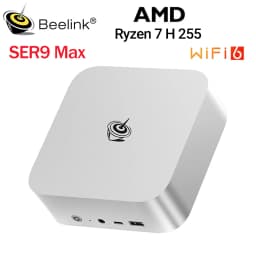 Beelink SER9 Pro Max AMD Ryzen 7 H255 24GB LPDDR5X RAM 1TB NVMe SSD Win 11 Ubuntu Type C Wifi6 BT5.2 Gaming PC SER9 HX370 HX470