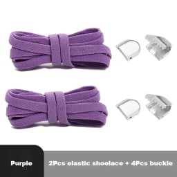 No tie Shoelaces for Shoes 8MM Flat Elastic laces Sneakers Kids Adult Quick Shoelace without ties Shoe Accessories