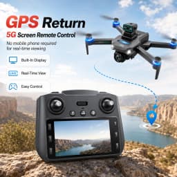 ZNLYRION S159 Brushless GPS Drone with 8K Camera 5G FPV Optical Flow Hover and 20Mins Flight Time