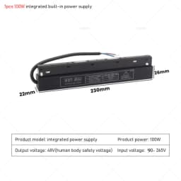 QIUBOSS Modern Magnetic Track Lights Embedded LED Spotlight Downlight Living Room Without Main Light Lighting Grille Lamp Series