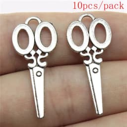 Bulk Charms For Jewelry Making Kit Pendant Diy Jewelry Accessories Scissors Charms