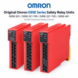Original OMRON G9SE Series Safety Relay Unit G9SE-201 G9SE-221-T05 G9SE-221-T30 G9SE-401 DC24V Industrial Safety Control Module