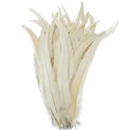 20/100Pcs 25-30CM DIY Rooster Feather Crafts Sewing Clothing Decor Plume Home Party Women's Feather Headwear Wedding Accessories