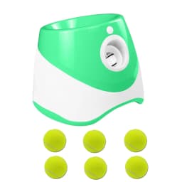 Dog Launcher Automatic Dogs Chase Toy Tennis Throwing Pinball Machine Fun Interactive Throw Rechargable Catapult USB Charging