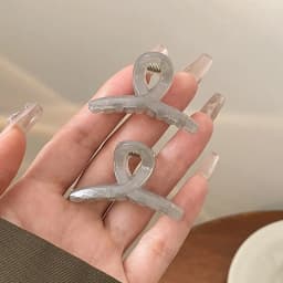 Small Size Shark Clip Ponytail Height Fixed Gadget Small Jaw Clip Bang Clip Accessories High Sense Clip Headdress Hairpin Female