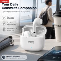 Lenovo LP40 Pro TWS Wireless Headphones Bluetooth 5.4 HiFi Stereo Earphones Gaming Sports Touch Control HD Call With Mic Earbuds