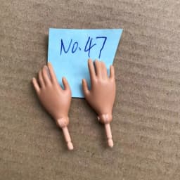 1/6 Doll Replacements Hands Elbows Feet Black Brown White Beige White Pink Skin Doll Parts Original Doll Accessories