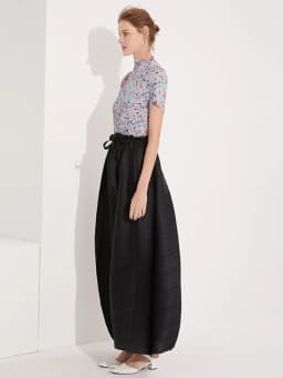 Miyake Pleated Broad Leg Harem Pants Women Spring Summer Loose Belt Trousers Black Aesthetic Clothes TP5002