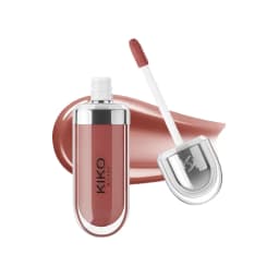 Kiko Makeup 3D Hydra LipGloss Non-fading Waterproof Blusher Moisturize Shimmer Makeup Lip Gloss Lipstick Brun Pearly Mauve Liner