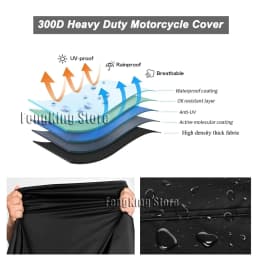 Motorcycle Cover UV Protective Dustproof Snowproof Outdoors Rain Motorcycle Waterproof Cover For Honda ADV350 ADV 350 ADV150
