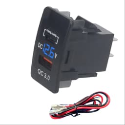 26x45mm Fast Charging Car Charger Socket QC3.0 USB+PD Type-C for Old Honda Fit Accord Civic CR-V HR-V City Odyssey