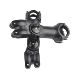Adjustable Bicycle Handlebar Stem Variable 60 Degree Angle Aluminum Alloy Bike Handlebar Riser Road Bike Front Fork Stem Adapter