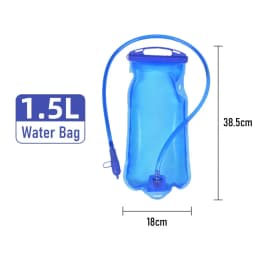 ThinkRider Water Bladder Water Reservoir Hydration Pack Storage Bag BPA Free 1L 1.5L 2L 3L Running Hydration Vest Backpack