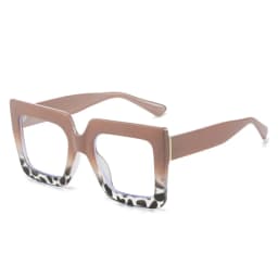 Popular Square Glasses Frame for Women Large Deocration Optical Frames Ladies