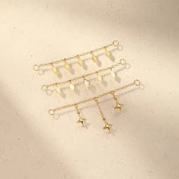 AIDE 925 Sterling Silver 9 Types Zircon CZ Chain Spare Parts Rock Punk Hoop Piercing Hoops Drop Earring Fine Jewelry Gift 1pc