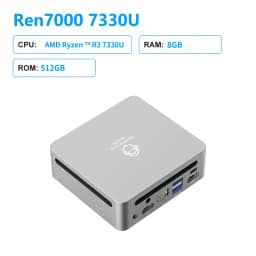 New AMD Ryzen3 R3 7330U MINI PC Windows 11 4Cores 8Threads DDR4 3200Mhz 256/512GB M.2 SSD WIFI6 BT5.2 Desktop pc game