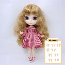 ICY DBS Blyth 1/6 bjd dolls joint body custom face colorful hair Contains clothing and shoes special