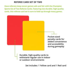 PVC Soccer Referee Cards Set, Red and Yellow Penalty Cards, Football Match Training Tool, Sports Supplies 7x11cm 2 Pcs 4 Pcs 8Pc
