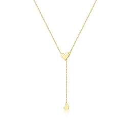 ANDYWEN 925 Sterling Silver Gold Adjustable Chain Heart Pendant Charm Necklace Drop Choker Resizable Women Luxury Jewekry
